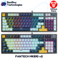 Fantech ATOM96 MK890 V2 RGB Mechanical Gaming Keyboard MIZU SERIES. 