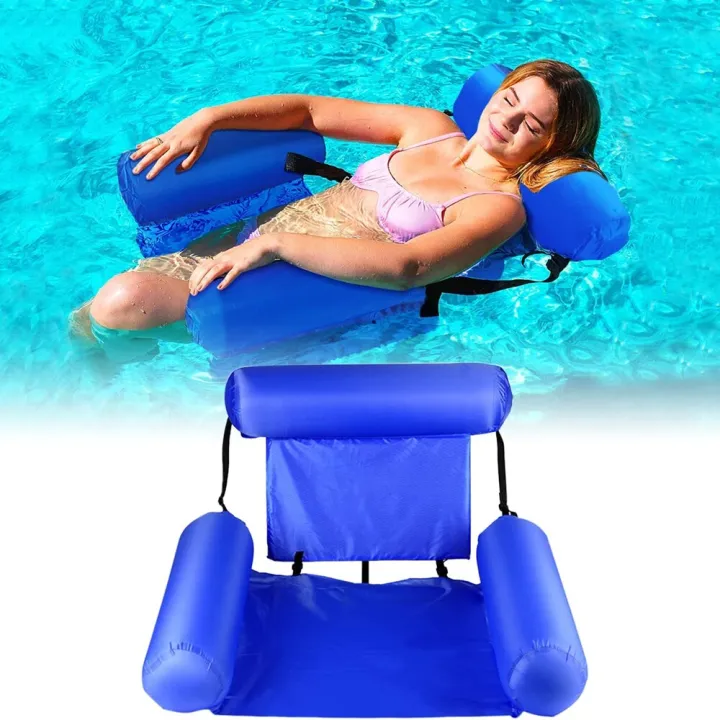 Inflatable%20Foldable%20Floating%20Row%20Backrest%20Air%20Mattresses%20Bed%20Beach%20Swimming%20Pool%20Water%20Sports%20Lounger%20float%20Chair%20Hammock%20Mat%20-%20Image%202