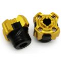 For PCX 125 160 Front Fork Wheel Muffler Frame Slider ,Gold. 