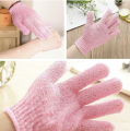 1/2 Pcs Scrubbing Towel Magic Exfoliating Scrub Elastic Strong Rubbing Mud Five Fingers Bathing Gloves. 