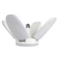 【TopazTrove】E27 60W Fan LED Folding Garage Lamp High Brightness Constant Current AC85-265V Adjustable Led Base Bulb. 