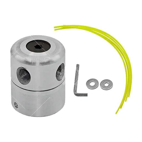 Aluminium Trimmer Head with 4 Line for Grass Trimmer Bobbin (Brush Cutter)