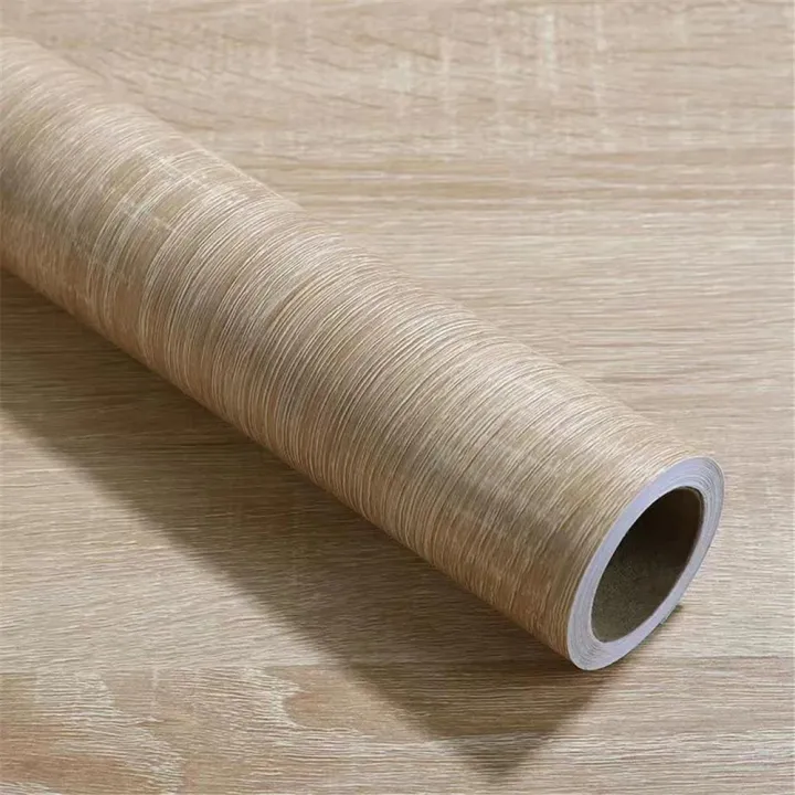 60/80cm Width Wood Grain Stickers for Wardrobe Cupboard Table Closet ...