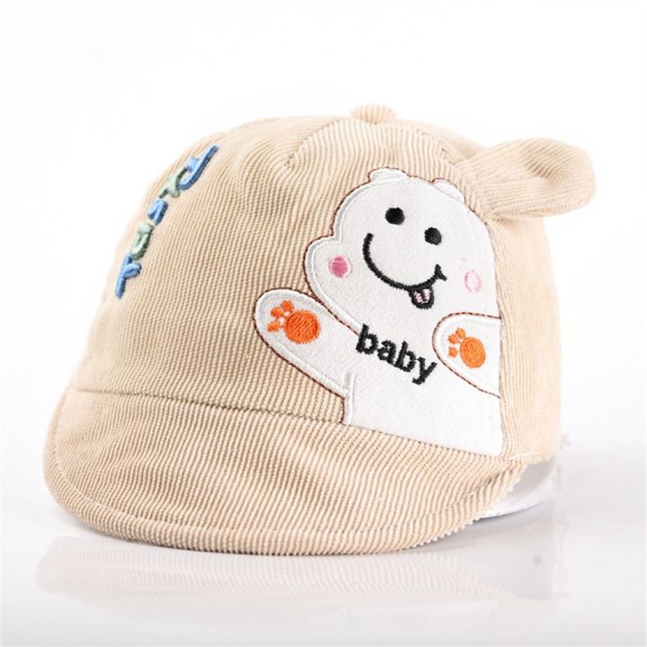 Casual%20UV%20Protection%20Baby%20Baseball%20Cap%20Thin%20Breathable%20Soft%20Cotton%20Duck%20Tongue%20Hat%20Cute%20Cartoon%20Baby%20Sun%20Cap%20Outdoor%20-%20Image%204