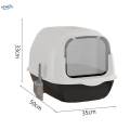 Fully Covered Cat Litter Boxes for All Kinds of Cat Litter Cat Deep Toilet. 