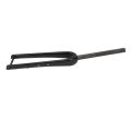 Gravel Bike Fork Enhance Stability Matte Black Lightweight Rigid Carbon Fiber Bicycle Fork for Mountain Bikes Cyclocross Bikes. 