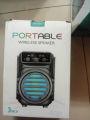 GREATNICE GTS-1961 Compact 3-Inch Portable Wireless Bluetooth Speaker - RGB LED Lights, USB/TF Card/FM Radio Support. 