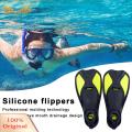 SuperRide Swimming Flipper Professional Diving Fins for Adults Short Blade Flippers for Swimming Snorkeling Leg Strength Training Unisex Drainage Swim Fins. 
