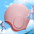 Unisex Kids Swimming Cap 3D Ear Protection Silicone Swimming Cap Waterproof Durable Swim Cap for Kids Boys and Girls 2. 