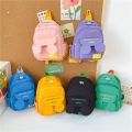 Burden Reduction for Children 7-10 Backpack Year-Old Cartoon Men's Lightweight Girl Spine Protection Schoolbag Backpack Kindergarten Primary School Students. 