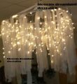 Stunning White Foil Fringe Curtains for Birthday, Bachelorette, Christmas, New Years Eve & Graduation - Great Photo Booth Props & Fringe Curtain Party Decorations. 