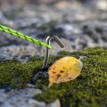 Tent Pegs 8 PCS 18cm Metal Heavy Duty Tent Hooks Aluminum Alloy Rust Free Camping Tent Ground Pegs. 