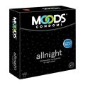 MOODS ALL NIGHT CONDOMS DELAY CONDOMS 3Pcs. 