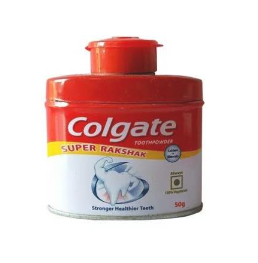 COLGATE TOOTH POWDER 50GM SUPER RAKSHAK FROM INDIA | Daraz.lk