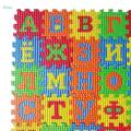 EVA Foam Mat Russian Alphabet Mini Thicken Carpet for Bay Window. 