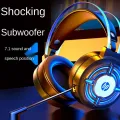 Hp H120G 7.1 Stereo Gaming Headphone With Mic Noise Cancellation and RGB Light Gaming Headset. 