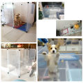Pet Playpen Dog Exercise Pen Large Portable Dog Fence with Door 8 Panel for Small Dogs Cats Pets Suitable for Weight less than 10kg. 