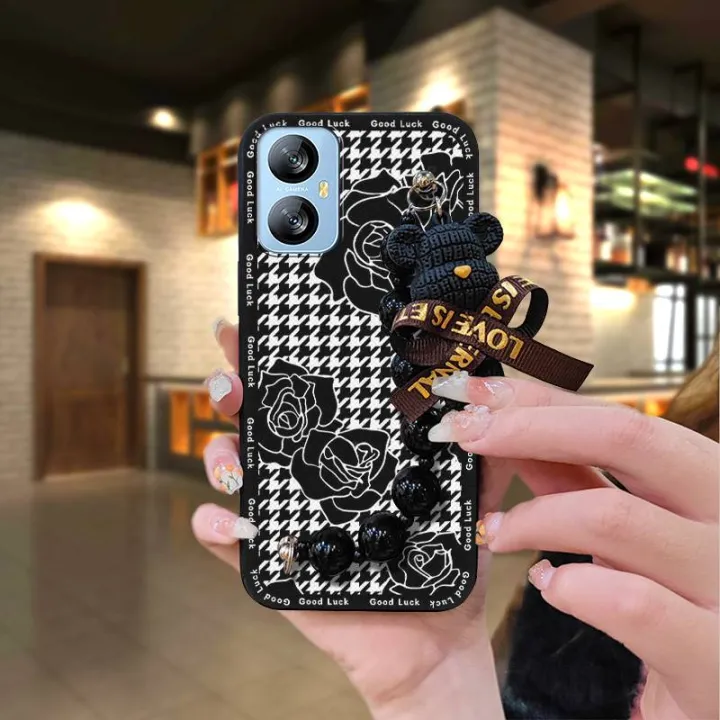 Waterproof%20protective%20case%20Phone%20Case%20For%20Blackview%20A52%20Black%20pearl%20pendant%20Anti-knock%20Bear%20bracelet%20phone%20case%20cute%20-%20Image%2010