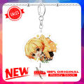 Keyring Japanese Anime Design Decorative Acrylic Demon Slayer Key Chain for Key. 