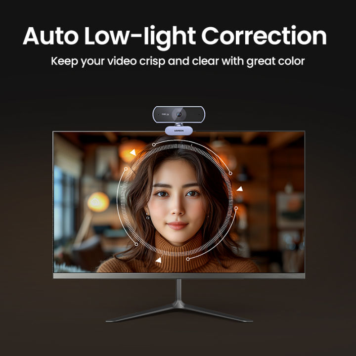 UGREEN%20USB%20Webcam%201080P%20HD%20Mini%20Webcam%20Web%20Camera%20Dual%20Microphones%20for%20PC%20Laptop%20Computer%20Youtube%20Zoom%20Video%20Calling%20Skype%20-%20Image%204