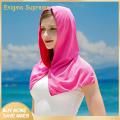 Enigma- Cool Hoodie Towel Ultra Soft Cooling Hoodie Towel for Instant Relief Uv Protection Quick Drying High Elasticity Perfect for Instant Cool Sweat Rag. 