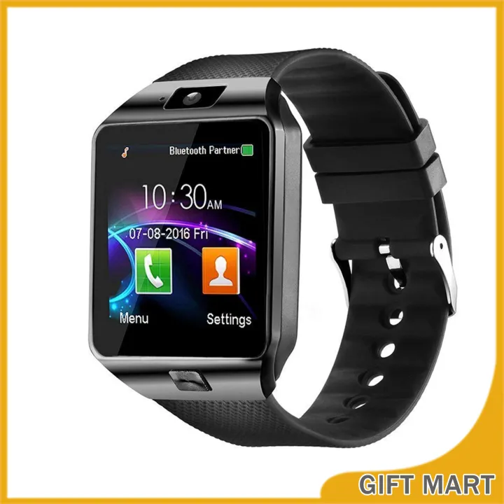 A1%20High%20Quality%20Bluetooth%20Smart%20Watch%20Touch%20With%20SIM%20Memory%20Wristband%20Bracelet%20Card%20Support%20For%20Android%20&%20iOS%20Devices%20-%20Image%203