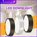 Led Surface Downlight 25w Round Ceiling Lamp Cold Natural Warm White Indoor Down Light 220V-265V. 