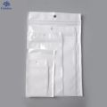 zip lock bags New Arrival 50-100Pcs White/Clear Self Seal Zipper Plastic Retail Packaging Pack Zip Lock Bag,Plastic Poly Bag Package Hang HoleShipping Bags. 
