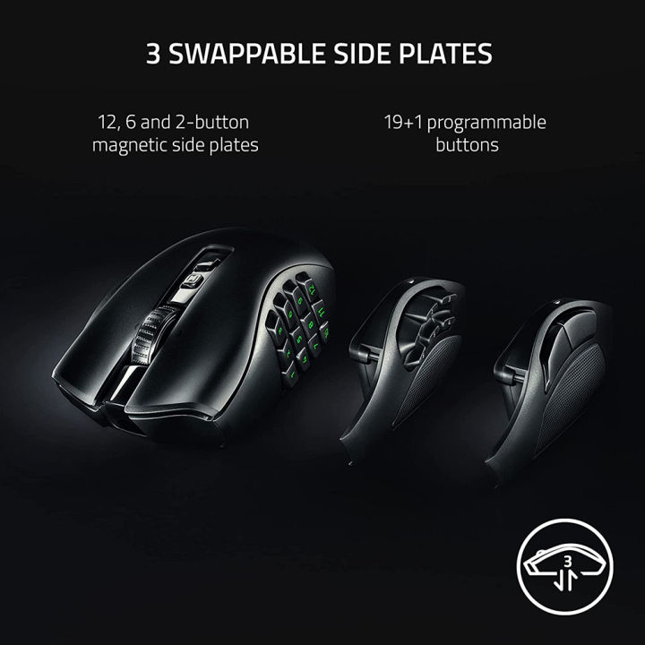 Razer%20Naga%20V2%20Pro%20MMO%20Gaming%20Mouse%20With%20HyperScroll%20Pro%20Wheel%20Swappable%20Side%20Plates%20Optical%20Mouse%20Switches%20Gen-3%20-%20Image%203