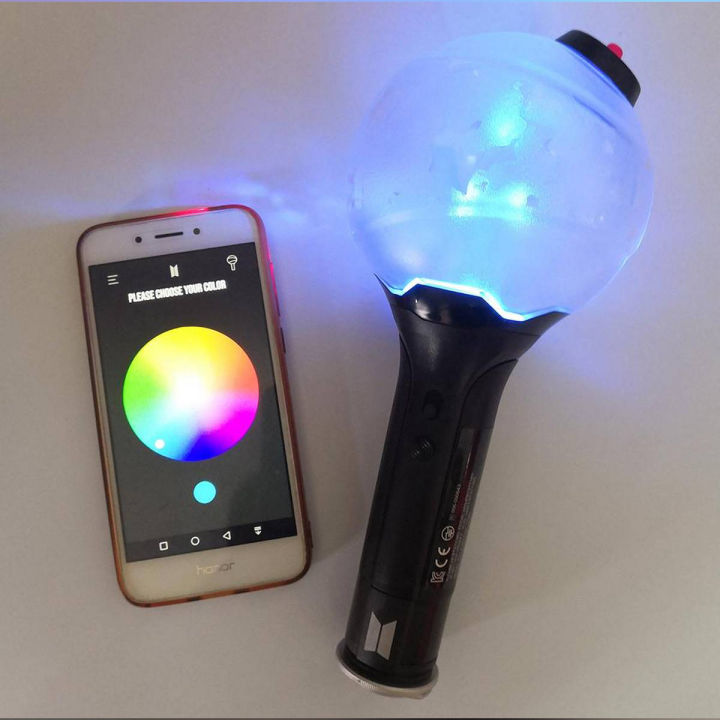 【BestGO】Kpop BangTan Group Original BTS Lightstick Official App-Controlled Light stick Ver.3 with Bluetooth Concert Fans Collection