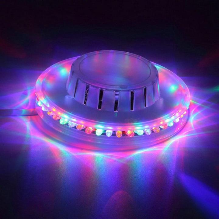 Sunflower LED RGB Auto Color Changing Rotating Stage Light | Daraz.lk