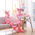 New Anime Toys New Style 80cm Lovely Pink Panther Plush Toys Cute Children Dolls Stuffed Soft Birthday Gift for Baby. 