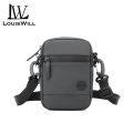 LouisWill Men Bag Fashion Men's Shoulder Bag Mini Waist Bag Leisure Crossbody Bag Waterproof Fanny Pack Messenger Bag Sling Bag Casual Day Bag Street Shoulder Bag. 