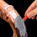2Pcs A & B Metal Repairing Adhesive Super Glues Heat Resistance Steel Repair Paste Gel Casting Agent Gadgets. 