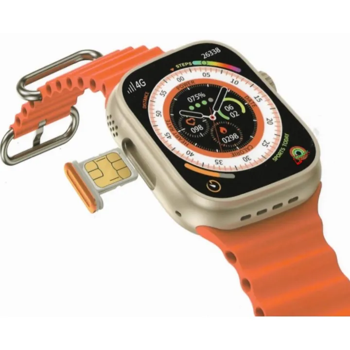 4GB%20Ram%2064GB%20Rom%20Modio%204G%20Ultra%20Smart%20Watch%202.2%20inch%20Display%203%20Pairs%20strap%204G%20Call%20Compass%20Wifi%20GPS%20Series%208%20Ultra%20Sim%20Card%20Ultra%20Smartwatch%20ST12%20-%20Image%203