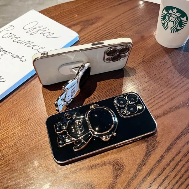 Astronaut%20Case%20For%20VIVO%20V27%20V25%20Pro%20Y35%20Y22%20S%20Y04%20Electroplated%20Soft%20Silicone%20Shockproof%20Phone%20Cover%20For%20VIVO%20V%2027%20Cute%20Coque%20-%20Image%204