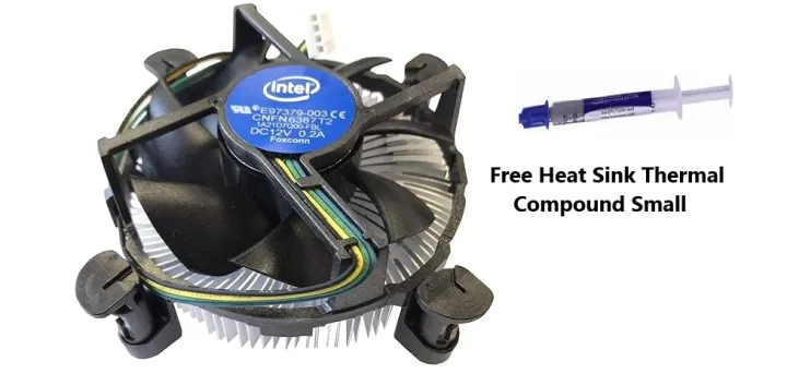 Intel%20CPU%20Fan%20E97379-003%20Core%20i3/i5/i7%20Socket%201150/1155/1156%204-Pin%20Connector%20CPU%20Cooler%20With%20Aluminum%20Heatsink%20and%203.5-Inch%20Fan%20For%20Desktop%20PC%20Computer%20-%20Image%202