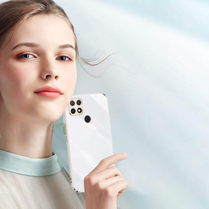 Luxury%206D%20Plating%20Soft%20Casing%20Silicone%20Square%20Frame%20Phone%20Case%20For%20OPPO%20A15%20/%20A15s%20Phone%20Case%20Shiny%20Bling%20Back%20Cover%20Coque%20-%20Image%204
