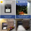 Solar Flash Light Light Motion Sensor Waterproof Sola Light White LED Solar Powered Lantern. 