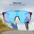 Outtobe Cycling Glasses Riding Cycling Sunglasses Sports Cycling Glasses Goggles Bicycle Mountain Bike Glasses Men's Women Cycling Eyewear Men's and women's rimless Sunglasses. 