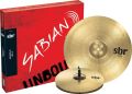 Sabian Cymbals SBR5002 SBR 2-Pack 14" Hi hats, 18" Crash/Ride Cymbals. 