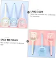 Cat Faced Plastic Large Cat Litter Scoop Pet Care Sand Waste Scooper Shovel Hollow Cleaning Tool Hollow Style Lightweight Durable Cat Shovel. 