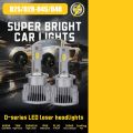 2pcs D2S D2R D4S D4R 70W/90W 30800LM LED Headlight Bulb Canbus Turbo LED Two Sided CSP Chip Direct to Xenon Lights Plug and Play XID to LED. 