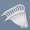 Dental Floss-30 Pcs Dental Floss Toothpick, Floss Picks,Teeth Cleaning BrushPicks Interdental Toothpicks Perfect for Family,Hotel,Travel. 