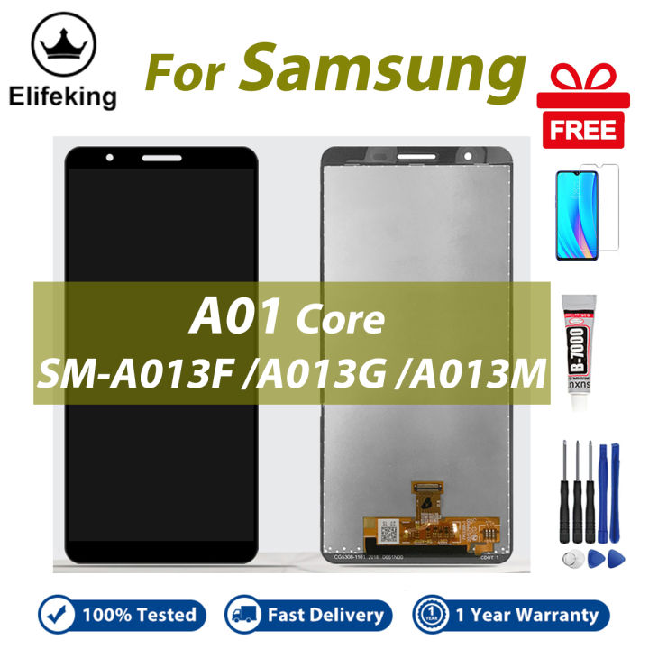 LCD No Frame For Samsung Galaxy A01 Core A013 A013F A013G Display Touch Screen Digitizer Assembly Replacement Parts