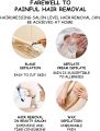 Crystal Hair Eraser - Magic Crystal Hair Remover, Painless Hair Removal with Epilator Mini Hair Remover for Men and Women Leg Arm Back Soft Smooth Silky Skin. 