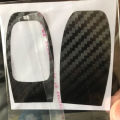 Carbon Fiber Car Key Protection Sticker For Audi A4 A6 Rs4 A5 A7 A8 S5 Rs5 Q5 S5 S6 Smart Key Refurbishment Accessories. 