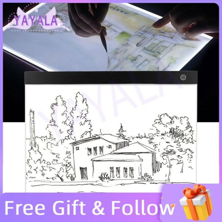 Portable A4 LED Drawing Tablet Tracing LED Copy Board Light Box ...