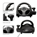 7 In 1 Game Steering Wheel 270 Degrees Rotation Self Adjusting Multifunction. 