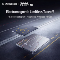 Sharge M6 5000mAh Magnetic Wireless Qi2 Power Bank (20W). 